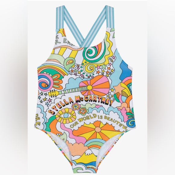 Stella McCartney Girl Bathing Suit Size 10 - Picture 1 of 8